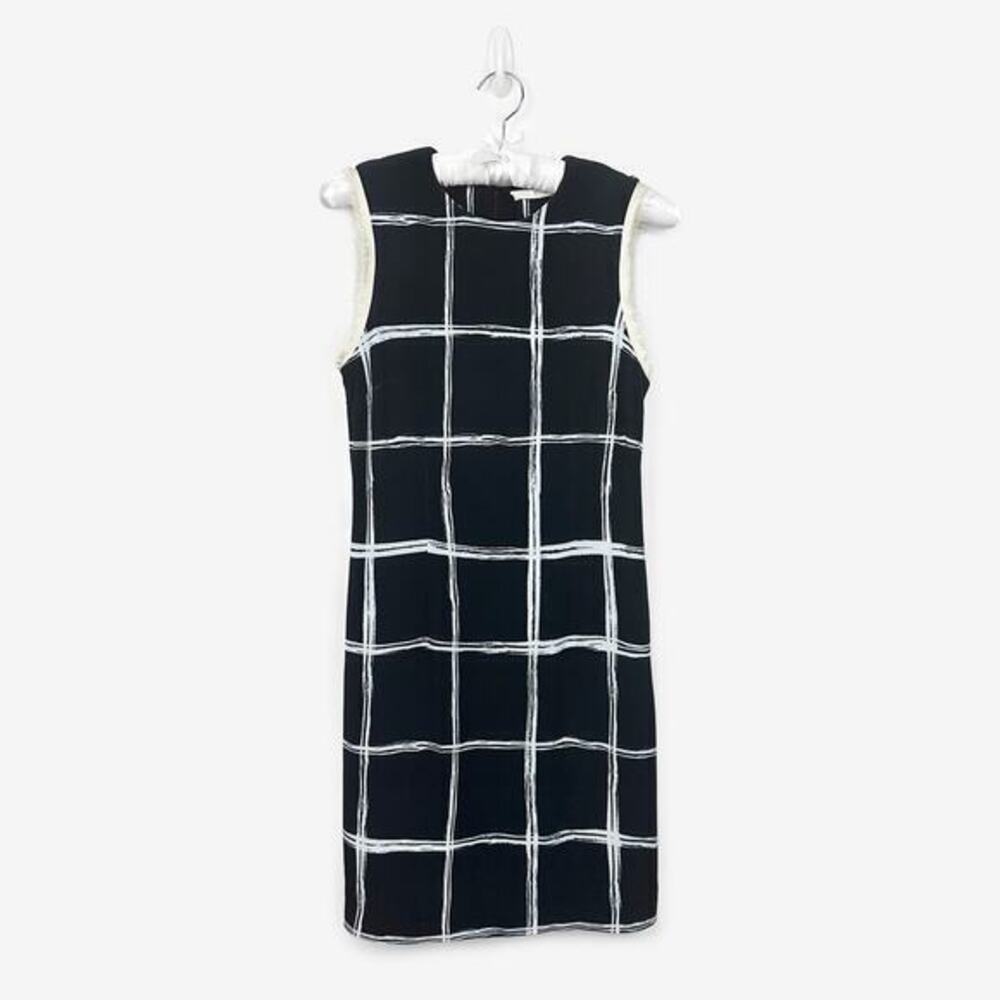 Jason‎ Wu Collection Windowpane Sheath Dress Size 8
